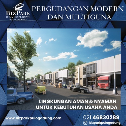Bizpark  Lingkungan yang aman dan nyaman - BizPark Pulogadung Jakarta -