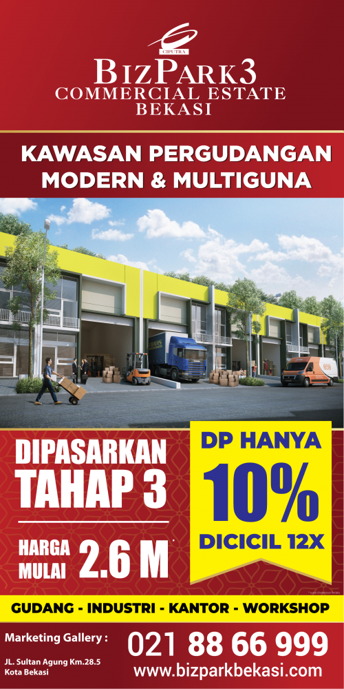 Bizpark  Promo BizPark 3 Bekasi Mei 2020